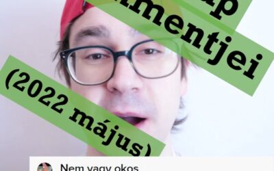 2022 májusi kommentjei nyertesek (nem volt két Y a sapkámhoz)
