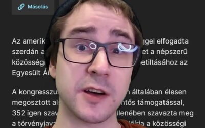 Betilthatják a TikTokot Amerikában